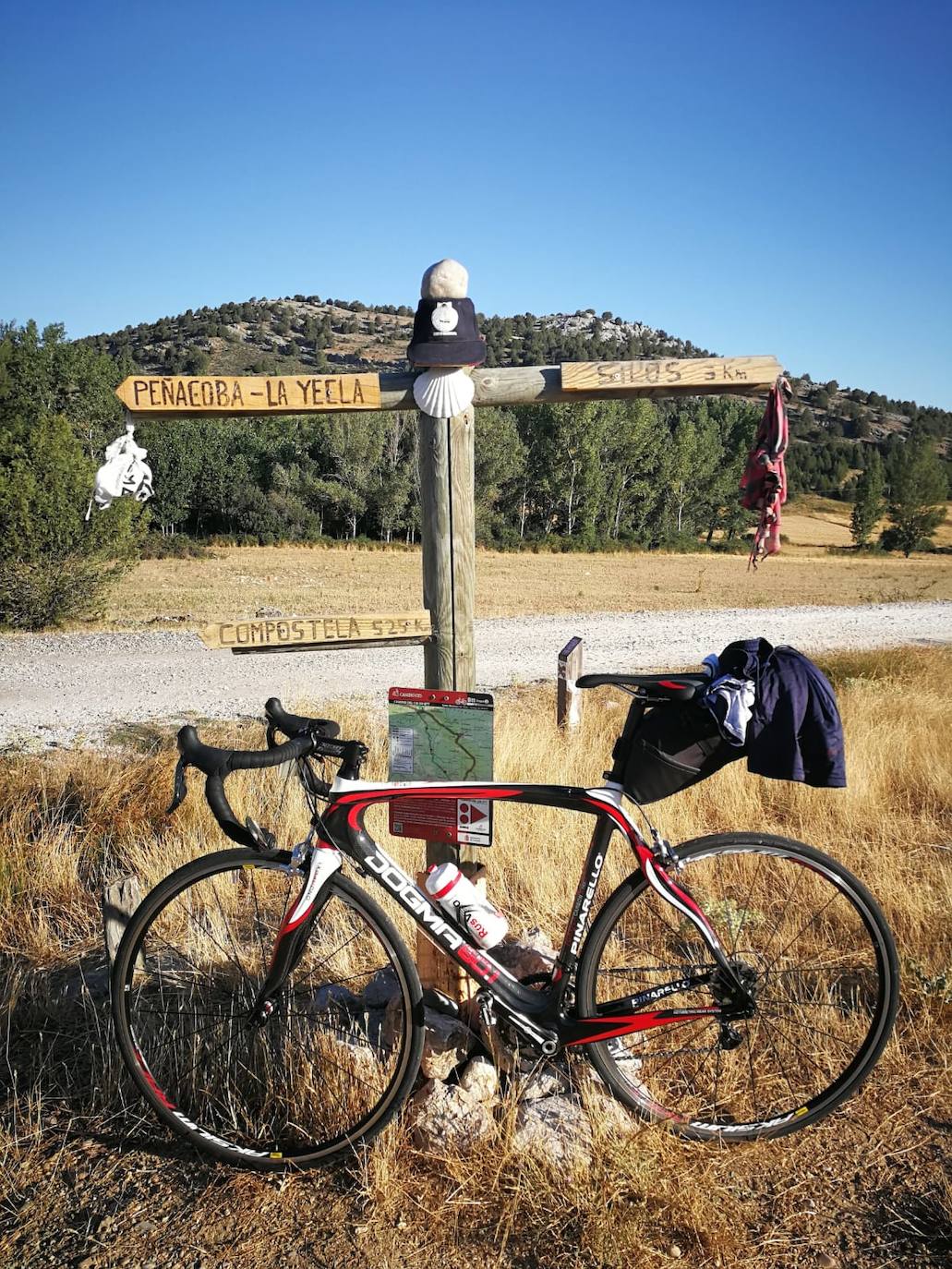 Un burgalés, 2.700 kilómetros, seis países y una bicicleta