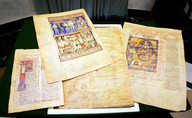 La Biblia de Gutenberg y la Biblia Románica de Burgos viajarán a Toledo con motivo de la celebración del VIII Centenario de la seo burgalesa