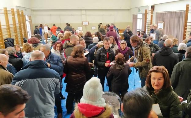 La participación cae más de cinco puntos en Burgos hasta las seis de la tarde