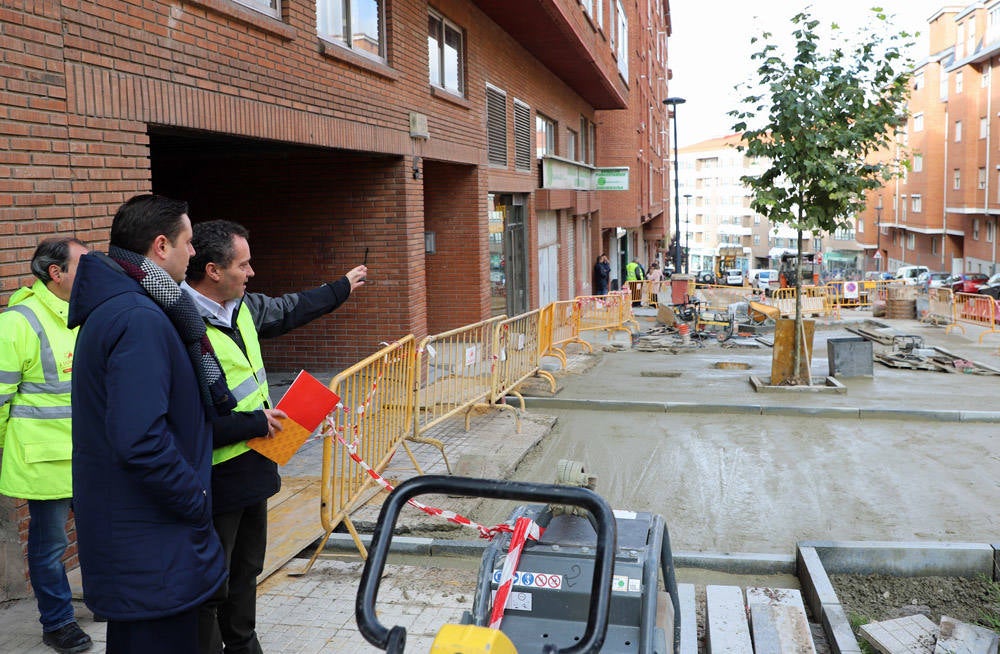 La calle San Zadornil se muda de acera