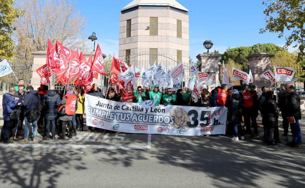 Los sindicatos piden a Igea que deje de amenazarles y le recuerdan que recurrir a la Justicia es un derecho universal