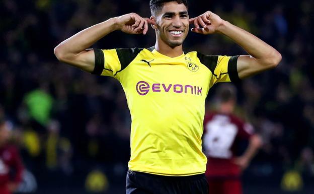 Achraf, el aficionado del Real Madrid que brilla en Dortmund