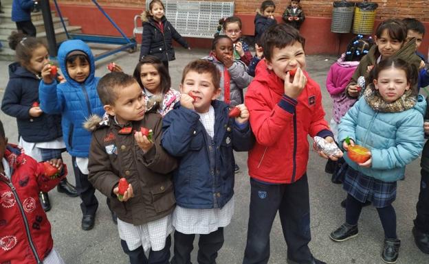 10.000 euros para el colegio apóstol San Pablo por fomentar los hábitos saludables