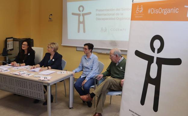 COCEMFE presenta en Burgos el símbolo internacional de la discapacidad orgánica