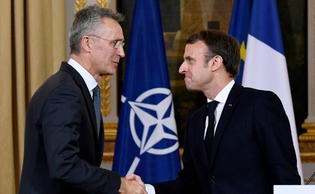 Macron se reafirma en sus críticas a la OTAN y pide que se implique en el Sahel