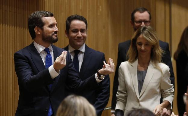 Casado extrema su discurso contra Sánchez para apuntalar el no del PP