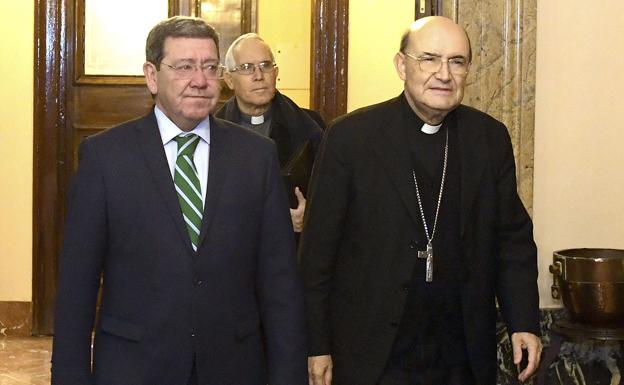 La Diputación de Burgos aporta 80.000 euros para intervenir en la sacristía de la Iglesia de Valpuesta