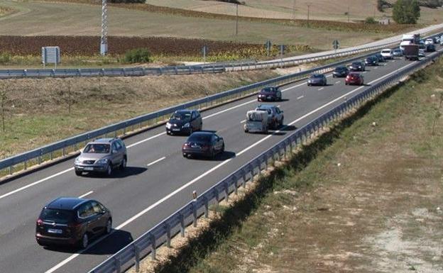 Tres heridos en tres accidentes de tráfico en las carreteras burgalesas durante el puente