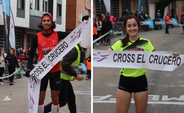 Dominio absoluto de Jorge Blanco y Cristina Ruiz en el Cross de El Crucero