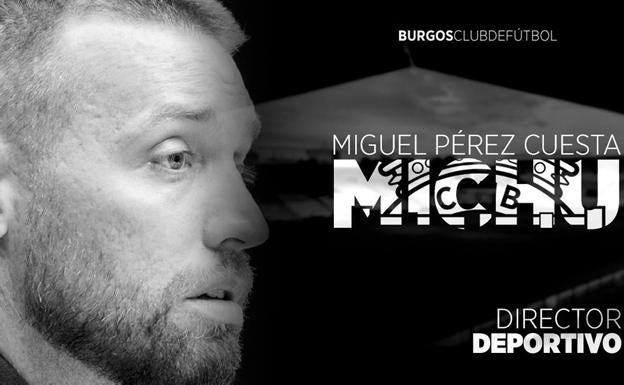 Michu, nuevo director deportivo del Burgos CF