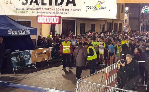 2.500 atletas despedirán el año en Aranda con la San Silvestre