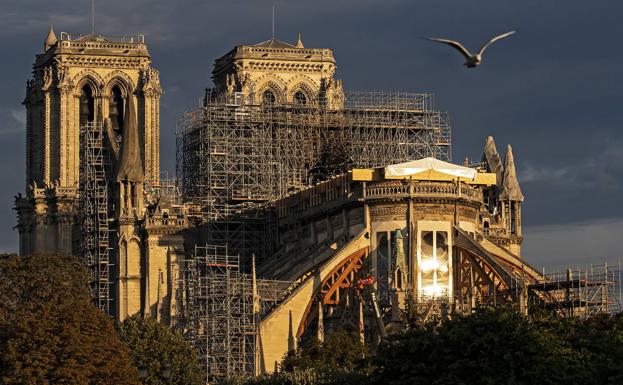 Notre Dame se queda sin celebrar la Navidad por primera vez desde 1803 por la reparación del incendio