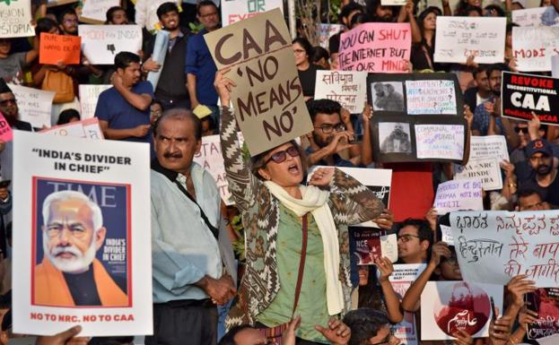 Modi pide calma ante la oleada de protestas en India