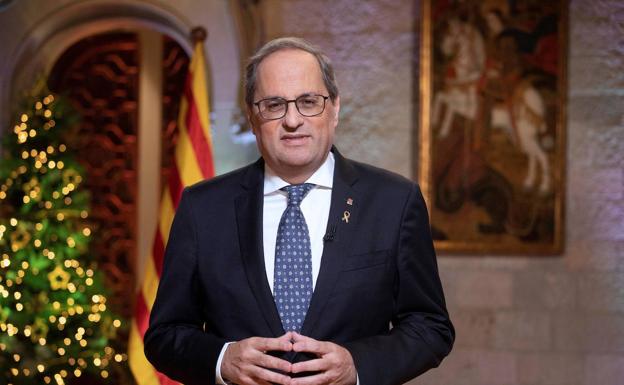 Torra advierte a la Junta Electoral de que no permitirá ni aceptará su inhabilitación