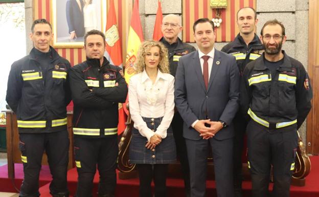 Tres nuevos sargentos en el cuerpo de Bomberos para «conseguir que el servicio público este a la altura de Burgos»