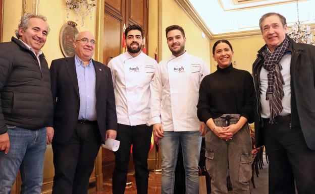 Temiño y Serrano confían en los alimentos burgaleses menos conocidos, pero igualmente sabrosos, para conquistar los estómagos internacionales