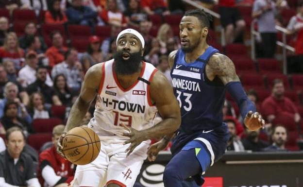 Harden alcanza la marca de los 20.000 puntos