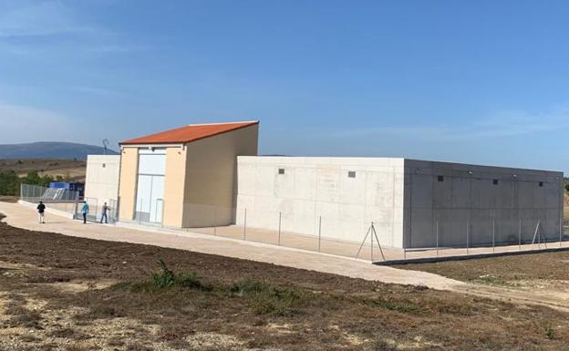 Medina de Pomar cuenta con un nuevo depósito que garantizará el abastecimiento de agua incluso en época estival