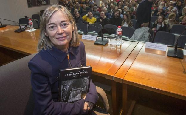 Teresa Cobo: «Mi sueño es que el túnel de La Engaña no se caiga»