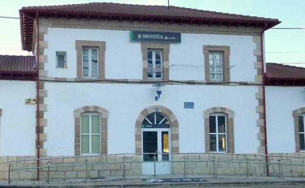 Sin venta de billetes de tren ni máquina expendedora en Briviesca