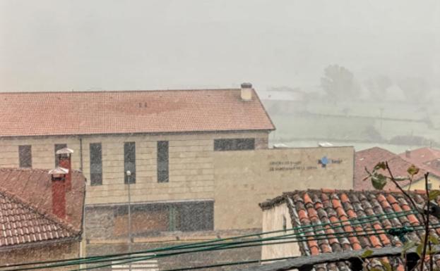 Se activa la alerta por nieve en Burgos, que espera precipitaciones en la Cantábrica y la Ibérica