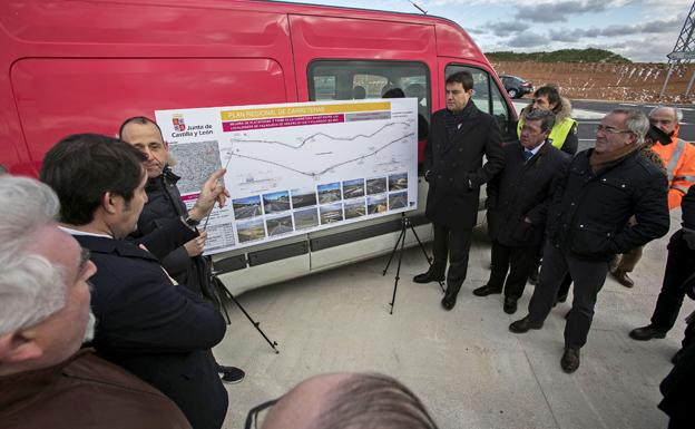 La Junta invertirá 38 millones en dos años en carreteras de Burgos y plantea otros 53 a partir de 2023