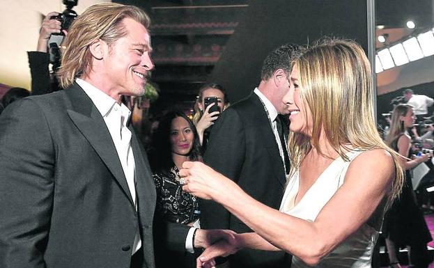 La imagen más buscada de Pitt y Aniston