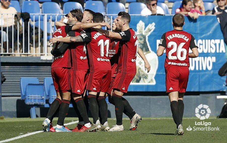 Málaga y Mirandés se abonan al empate en un partido plagado de errores