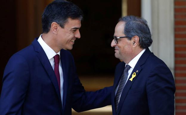Sánchez mantiene la cita con Torra si continúa como presidente