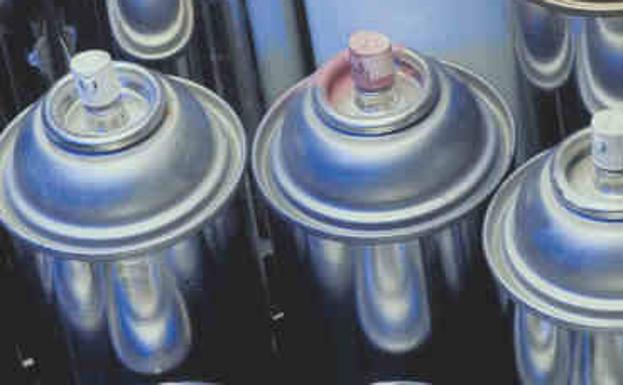 Identificado un grafitero de Burgos en una estación de tren en Asturias