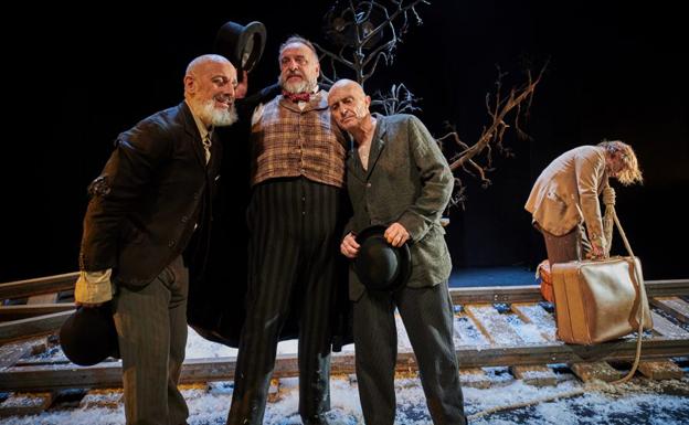 La Fundación Caja de Burgos presenta este sábado la obra 'Esperando a Godot'