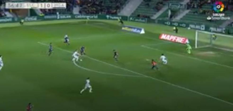 Vídeo-resumen del Elche-Málaga