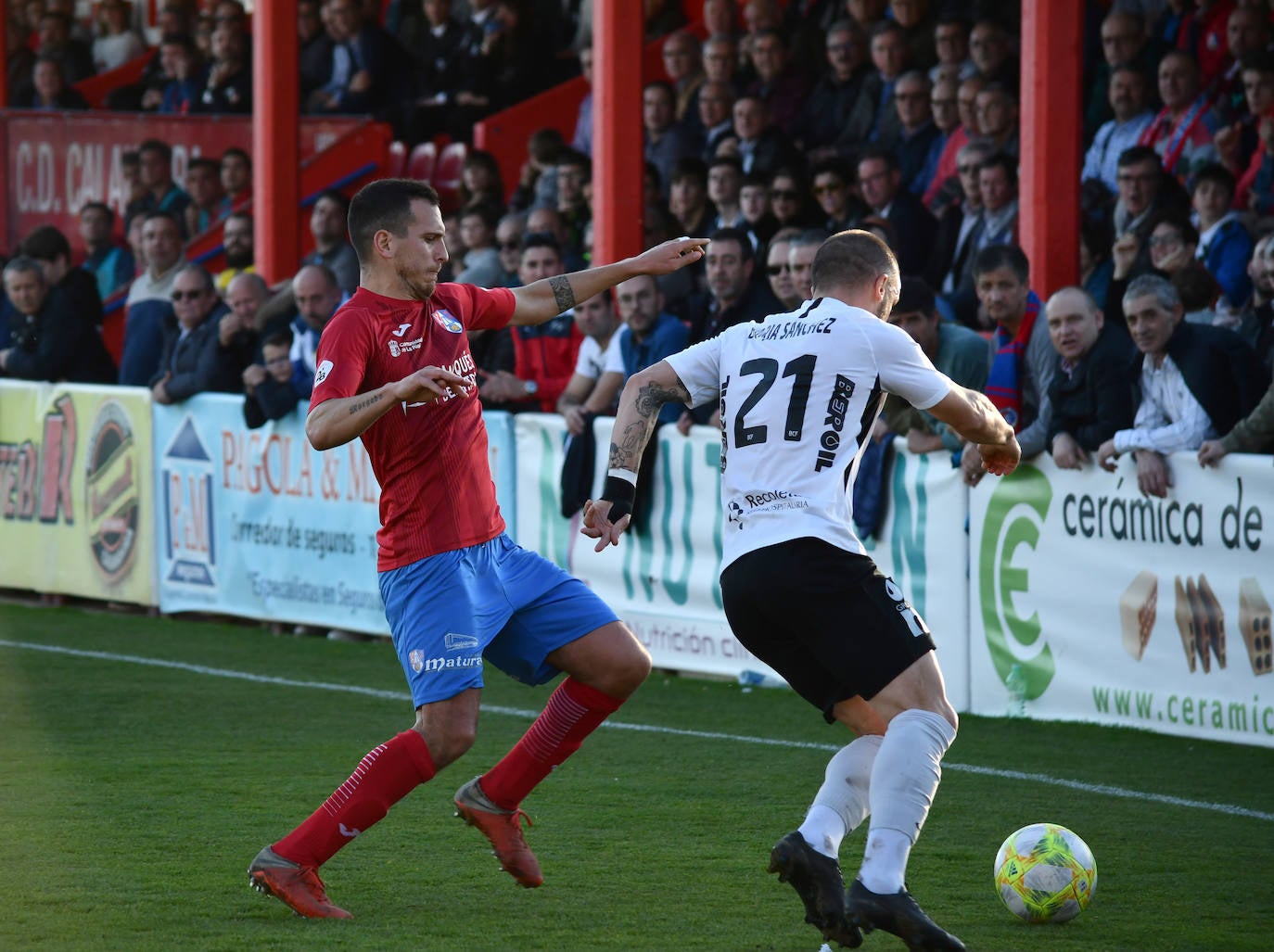 La victoria del Burgos CF frente al Calahorra, en imágenes