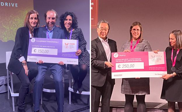 La planta de Bridgestone en Burgos obtiene dos premios internacionales