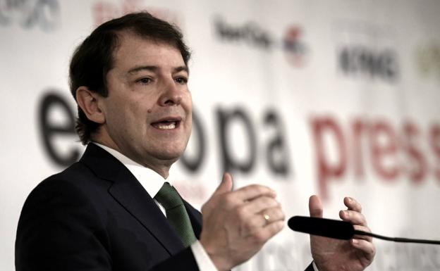 Mañueco pide un consenso PP-PSOE sobre la eutanasia, «un asunto esencial»