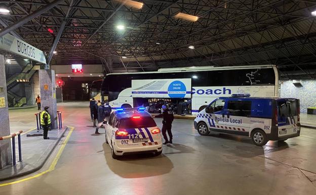 Detenido un hombre con 2 kilos de hachís en la estación de autobuses de Burgos