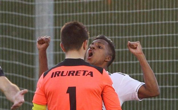 Rodrygo se perderá el clásico tras ser expulsado con el Castilla