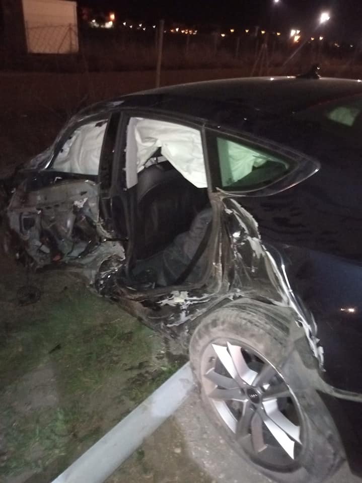 Cuatro heridos tras una colisión entre un turismo y una furgoneta en Aranda