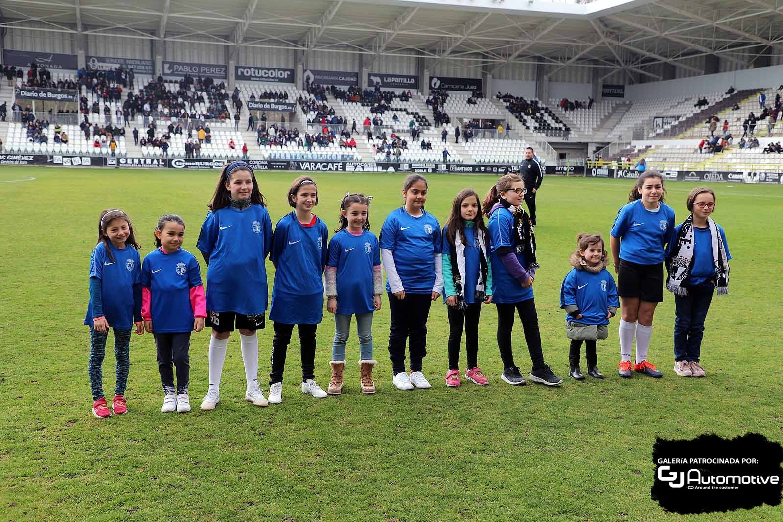 Así animó la afición del Burgos CF ante el Arenas de Getxo