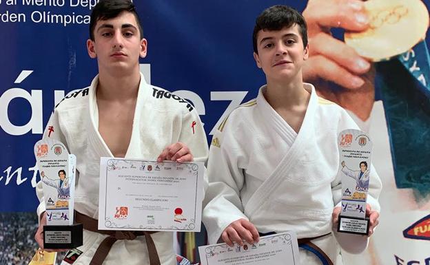 Plata para Ángel del Val y bronce para Alvar Romero en la Supercopa de España de Judo