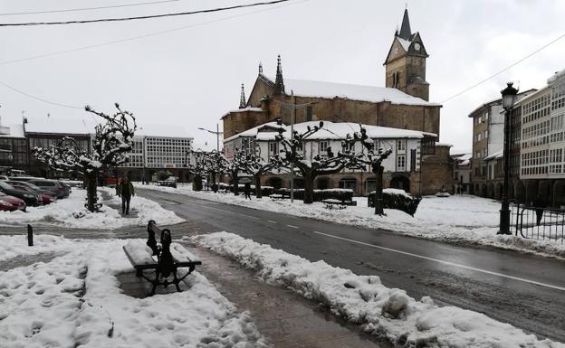 Desactivada la alerta de vialidad invernal por nieve en zonas de Burgos