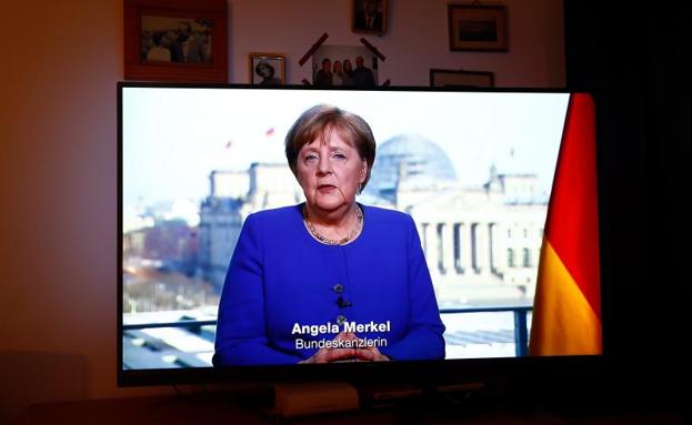 Merkel pide el mayor «acto de solidaridad desde la Segunda Guerra Mundial»