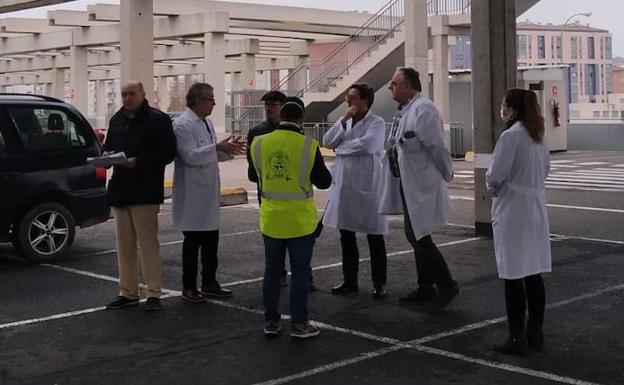 El Hospital de Burgos comienza a derivar pacientes a San Juan de Dios y Recoletas