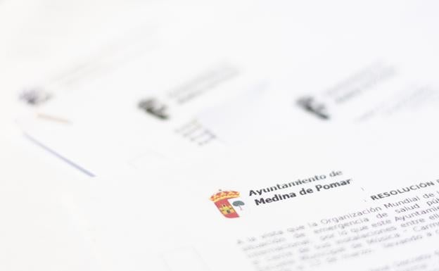 Medina de Pomar presenta sus primeras medidas económicas a consecuencia del coronavirus