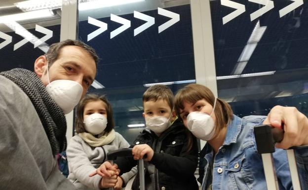 Regresa a Burgos la familia atrapada en Panamá por la crisis del coronavirus