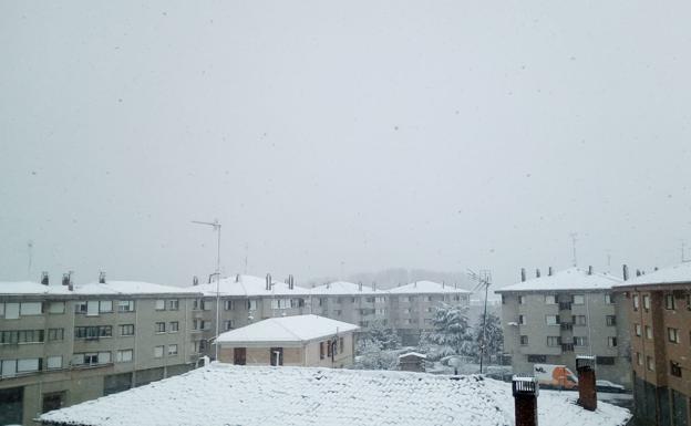 La alerta por nieve se traslada al este de la provincia