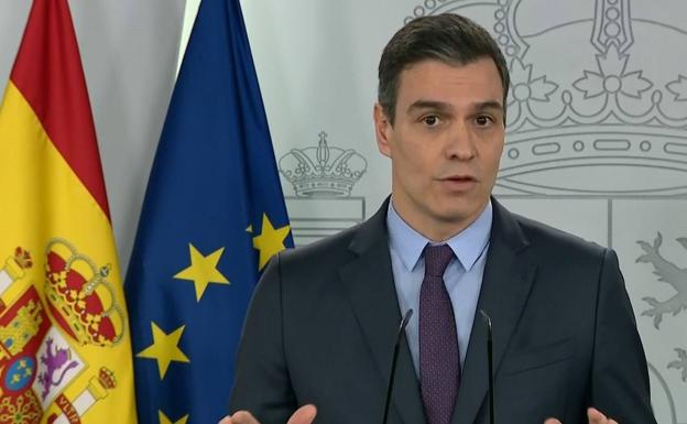 Sánchez: «El estado de alarma se extenderá más allá del 26 de abril pero más relajado»