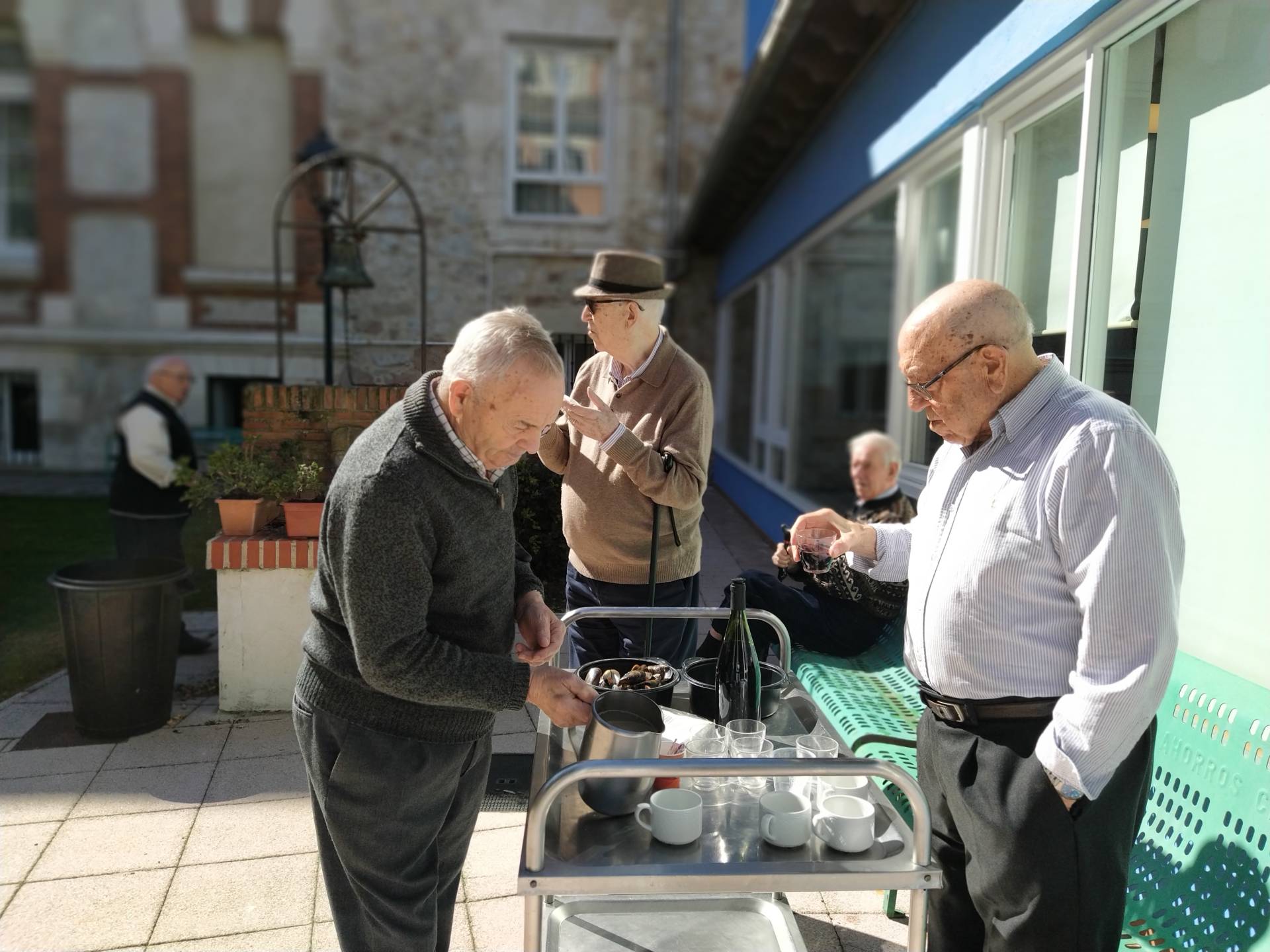 En la residencia de mayores de Barrantes están libres de coronvirus covid-19