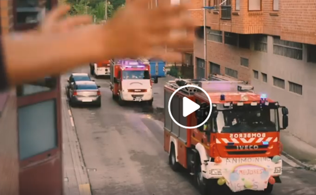 ¡Ánimo niñ@s, sois los mejores!, el mensaje de aliento a los peques de Medina de Pomar