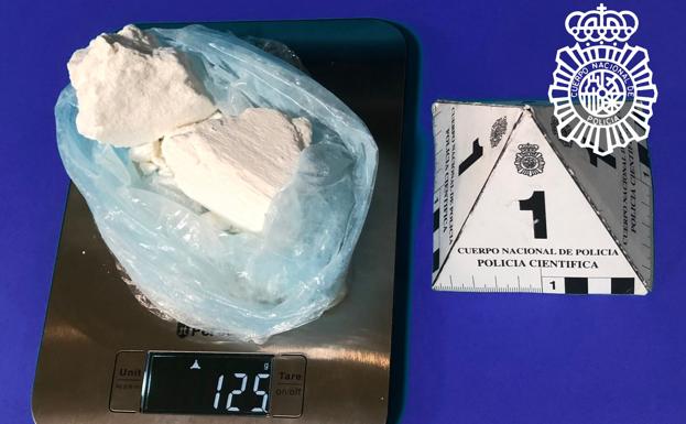 Detenido en Burgos con 125 gramos de cocaína en roca un hombre ya fichado por dedicarse al tráfico de drogas